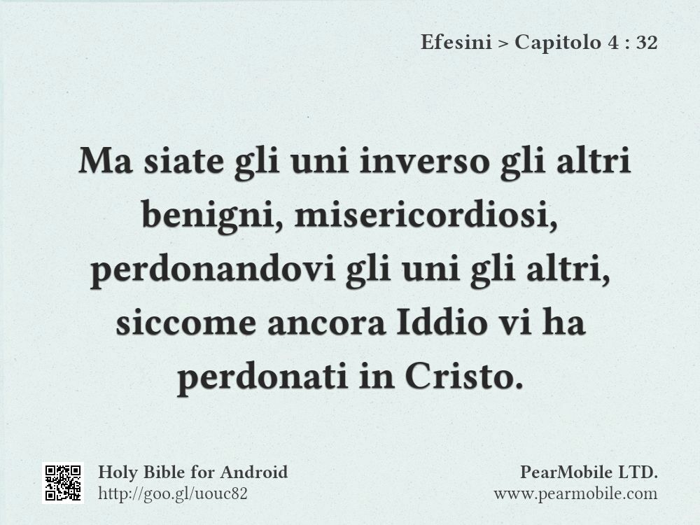Efesini, Capitolo 4:32